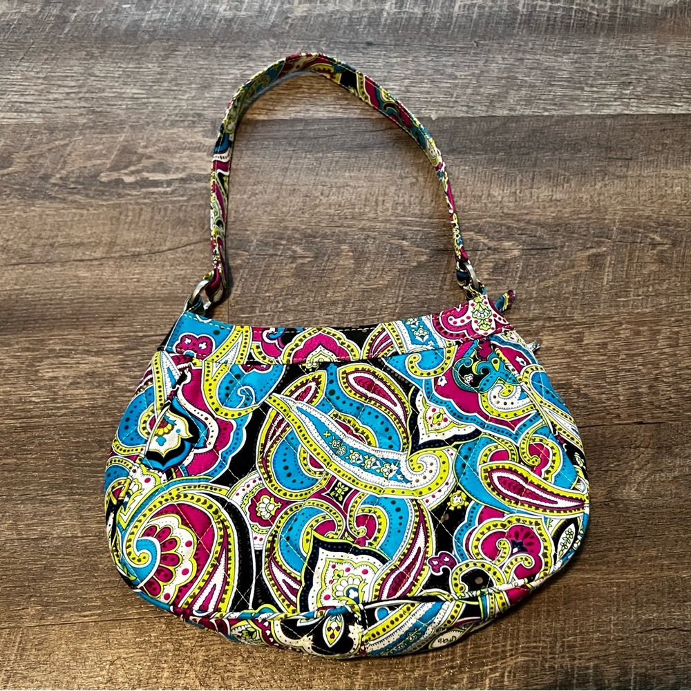 Vintage Vera Bradley silk evening purse in paisley